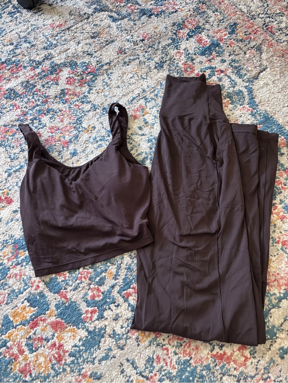 OFFLINE by aerie real me trouser and sports bra set
